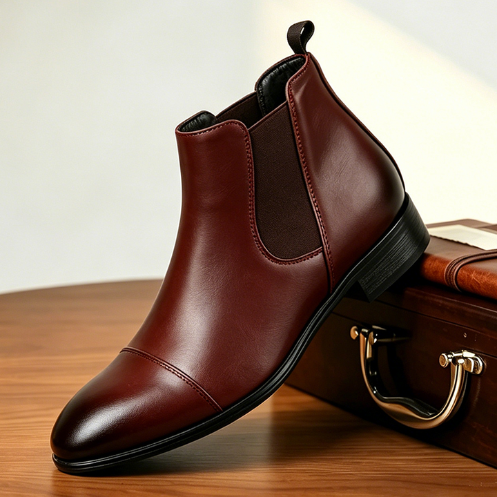 Verona Leather Chelsea Boots