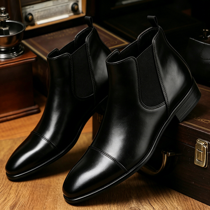 Verona Leather Chelsea Boots