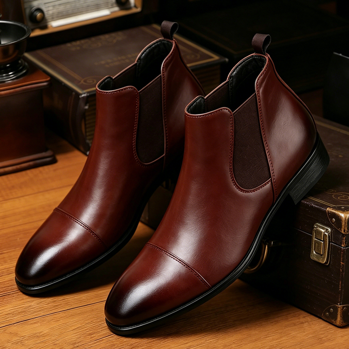 Verona Leather Chelsea Boots