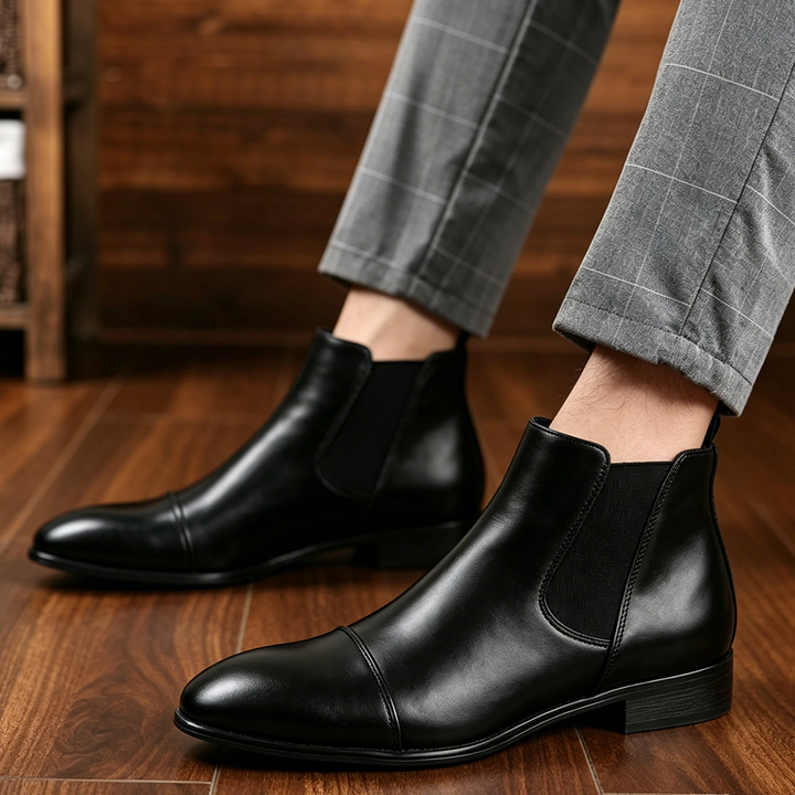 Verona Leather Chelsea Boots