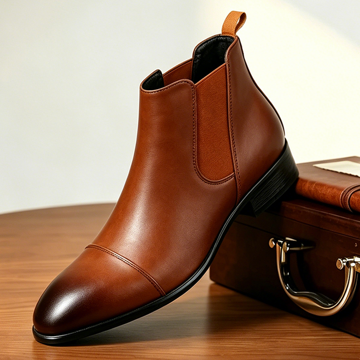 Verona Leather Chelsea Boots