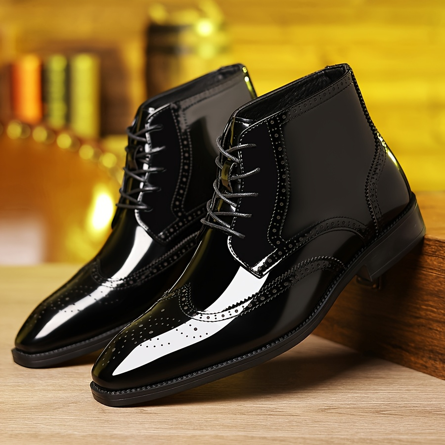 Cambridge Leather Brogue Boots