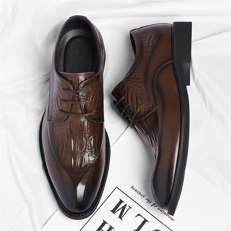 Davos Leather Dress Shoes