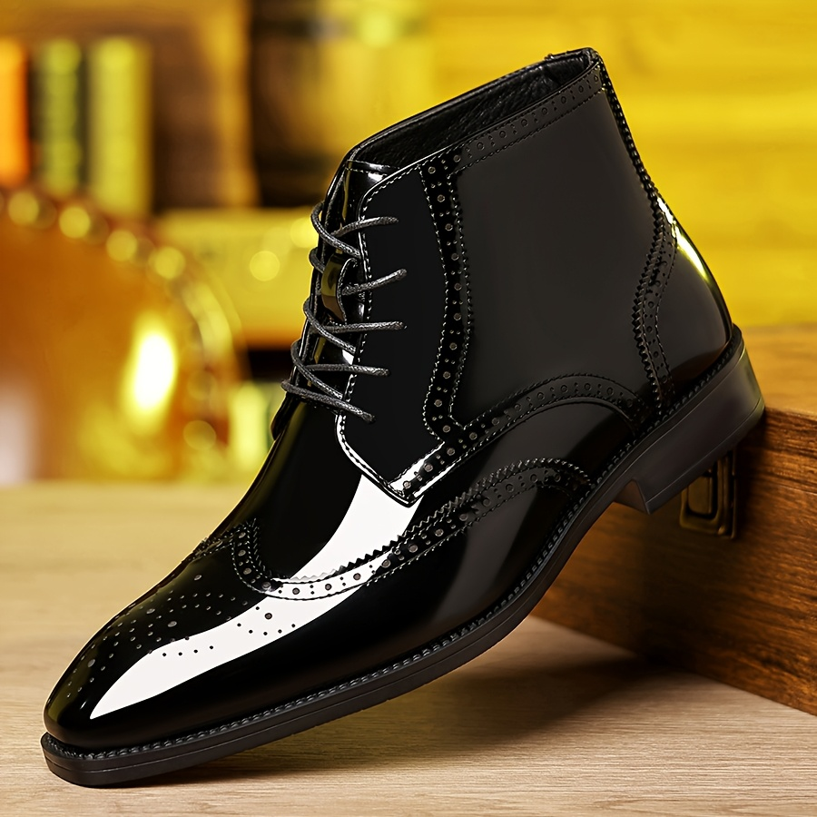 Cambridge Leather Brogue Boots