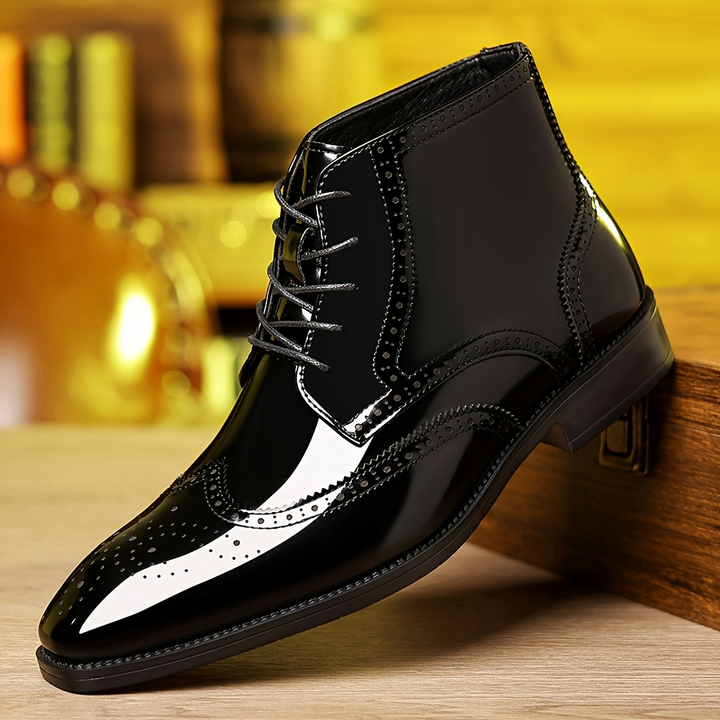 Cambridge Leather Brogue Boots