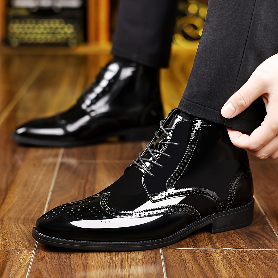 Cambridge Leather Brogue Boots
