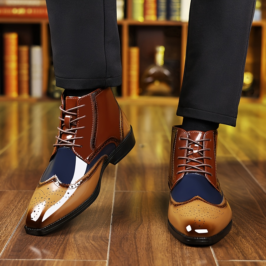 Cambridge Leather Brogue Boots