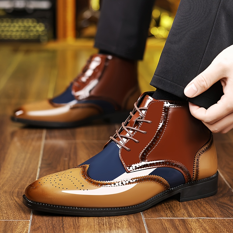 Cambridge Leather Brogue Boots