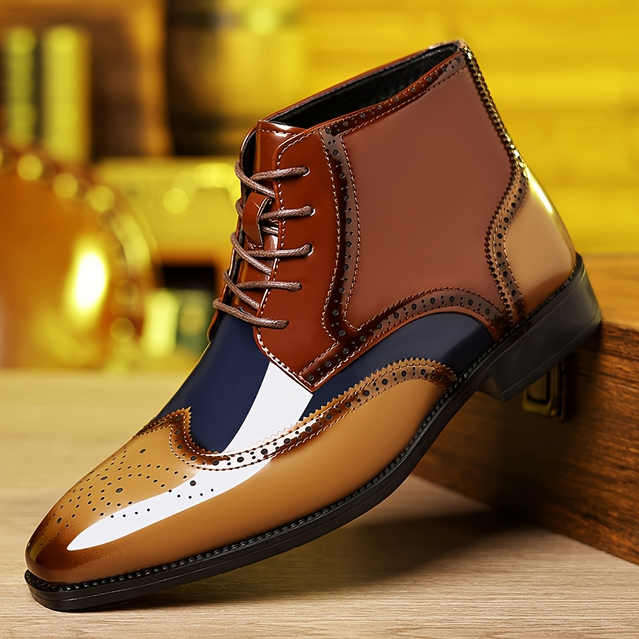 Cambridge Leather Brogue Boots