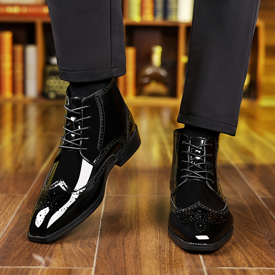 Cambridge Leather Brogue Boots