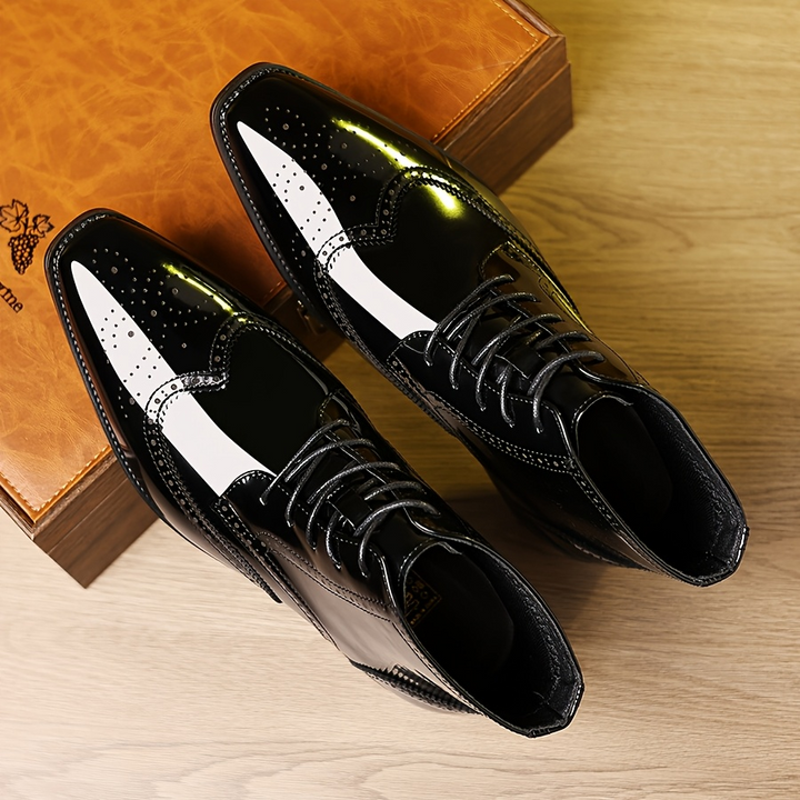 Cambridge Leather Brogue Boots