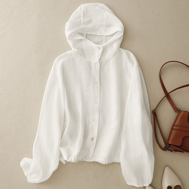 Taylor Linen Hoodie