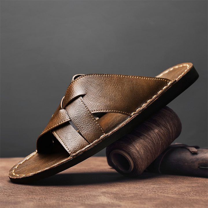 Giorgio Italiana Genuine Leather Sandals