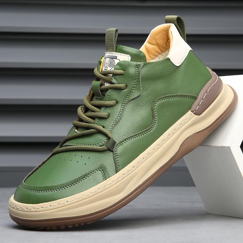 Arturo Italiana Leather Sneakers