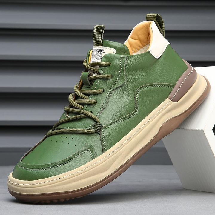Arturo Italiana Leather Sneakers