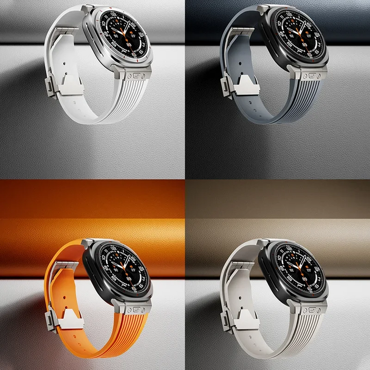 Streamlined Galaxy Watch Ultra Silicone Band