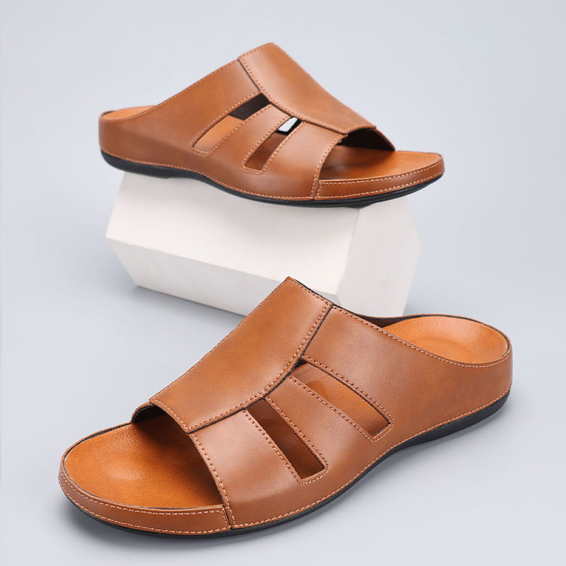 Solstride Leather Sandals