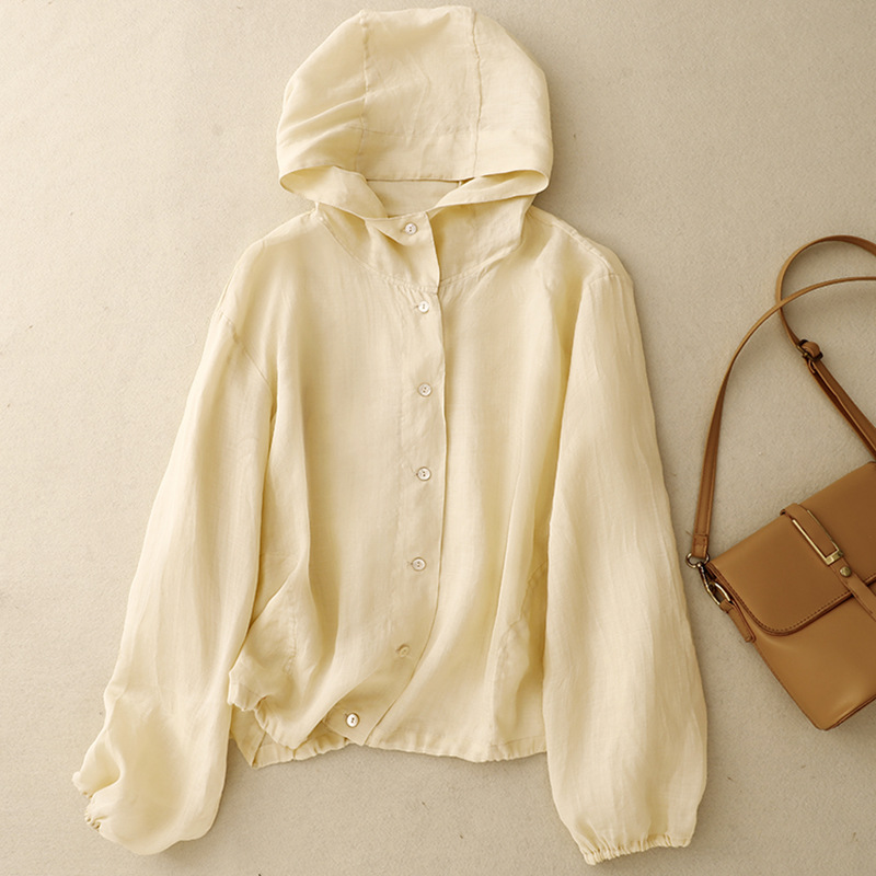 Taylor Linen Hoodie