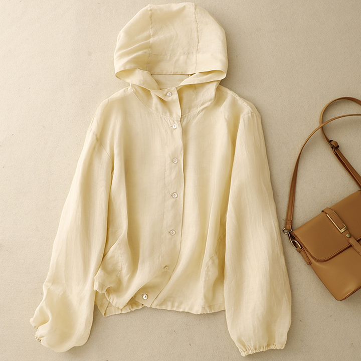 Taylor Linen Hoodie