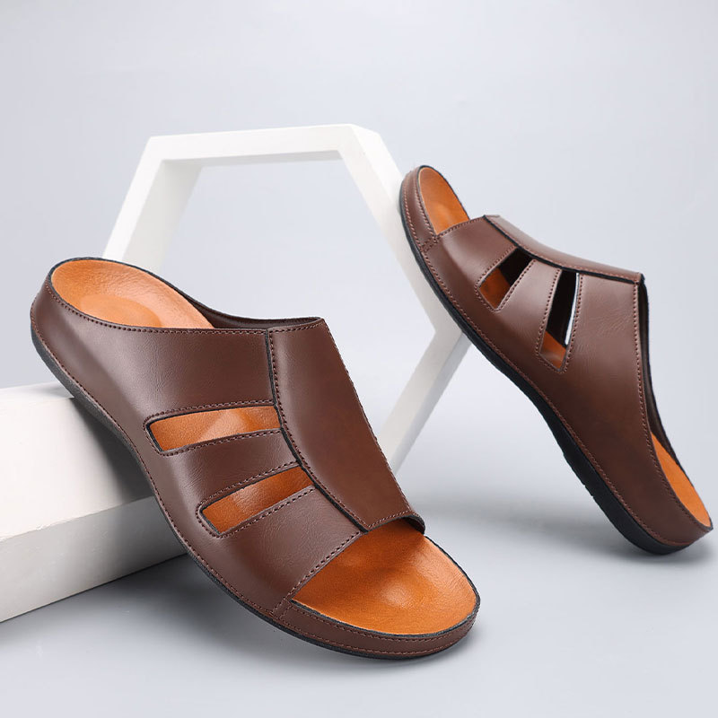 Solstride Leather Sandals