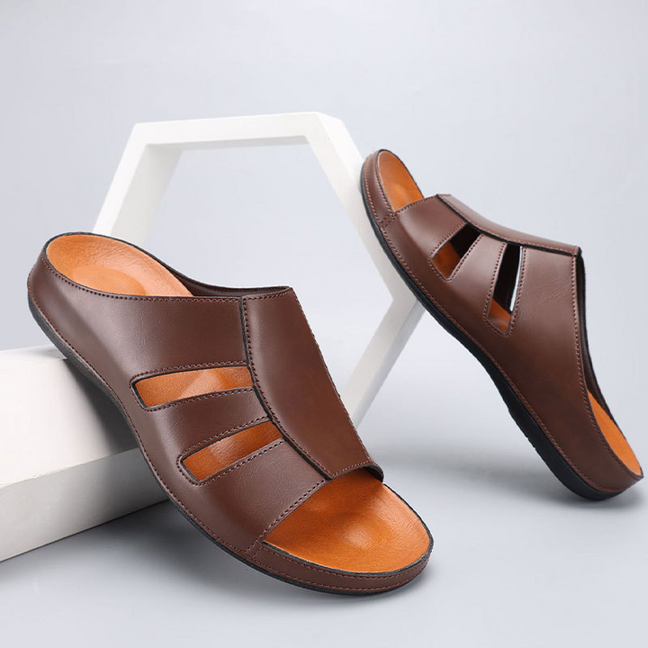 Solstride Leather Sandals