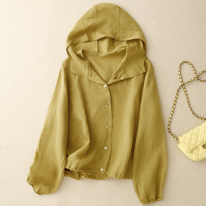 Taylor Linen Hoodie