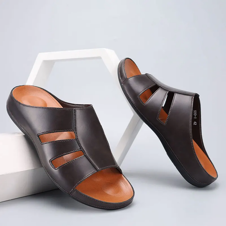 Solstride Leather Sandals