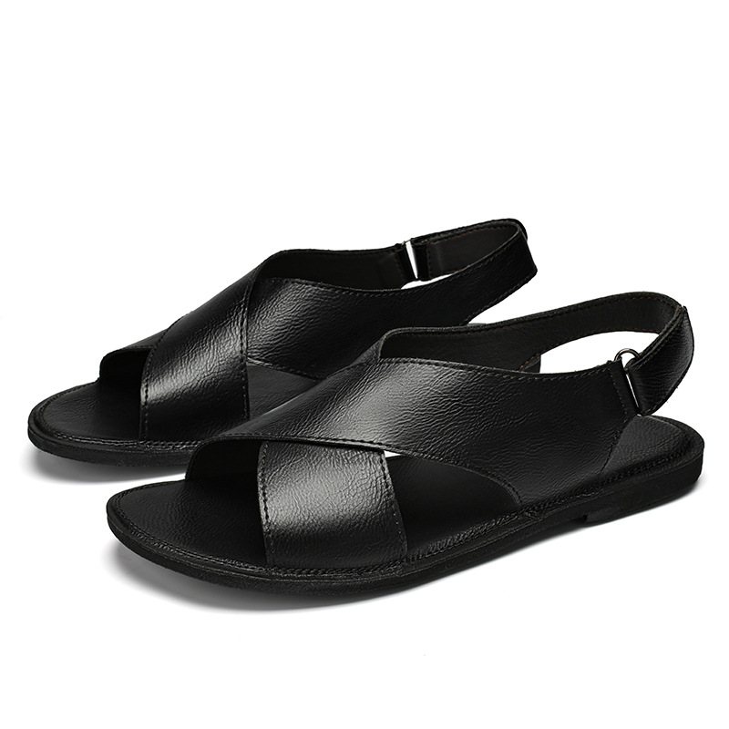 Luca Italiana Genuine Leather Sandals