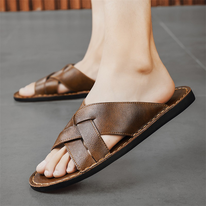 Giorgio Italiana Genuine Leather Sandals