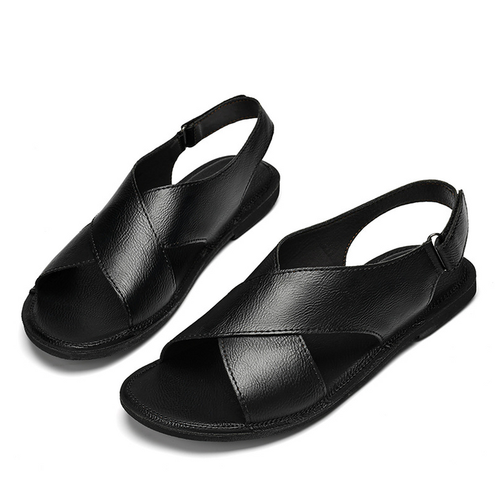 Luca Italiana Genuine Leather Sandals