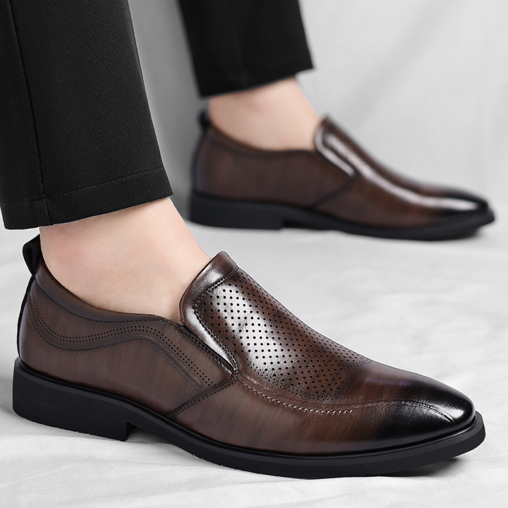 Caruso Italian Leather Loafers