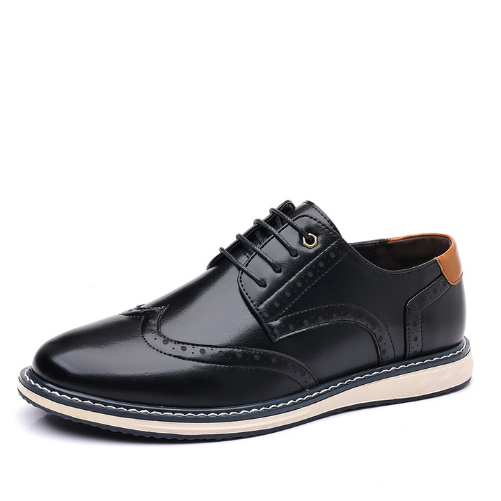 Luca Leather Brogue Sneakers