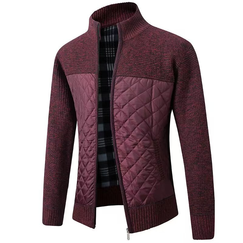 Maddox Quilted Knit Jacket