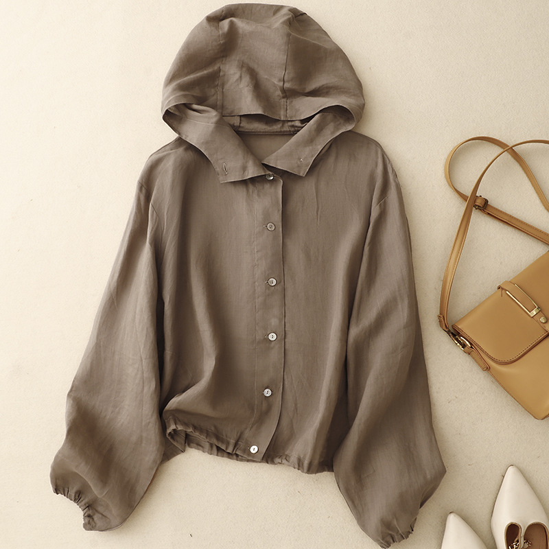 Taylor Linen Hoodie