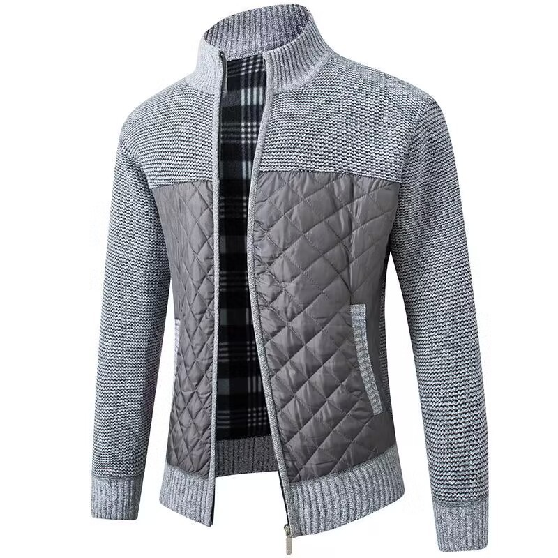 Maddox Quilted Knit Jacket