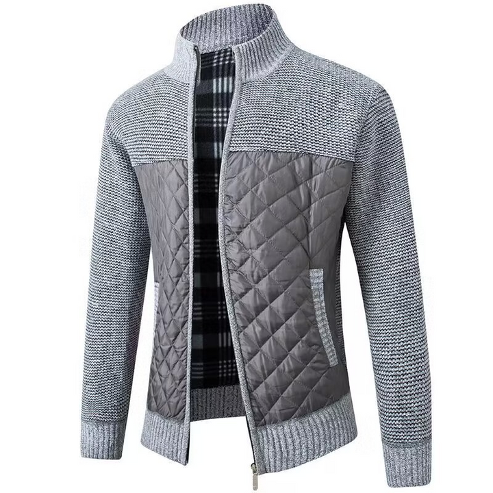 Maddox Quilted Knit Jacket
