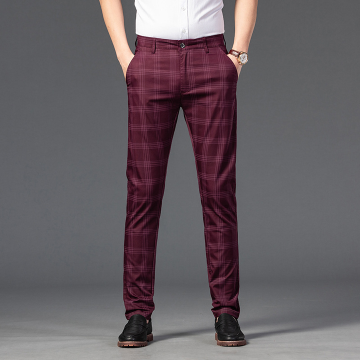 Hudson Checkered Trousers