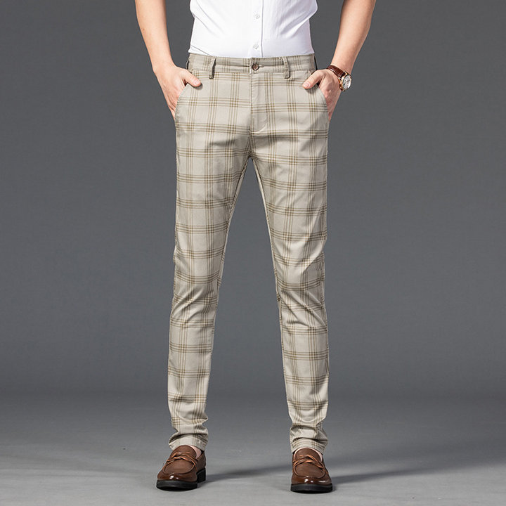 Hudson Checkered Trousers