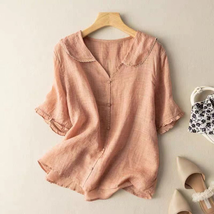 Bella Linen Blouse