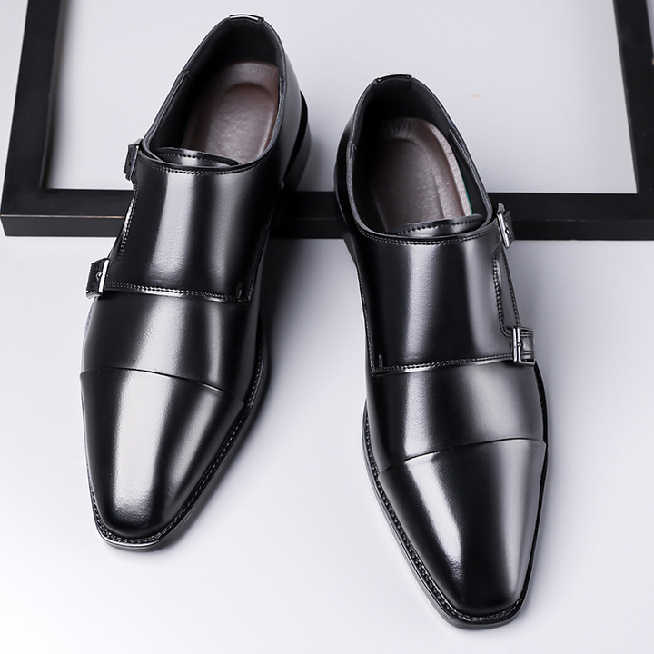 Veneto Italian Monk Strap Loafers