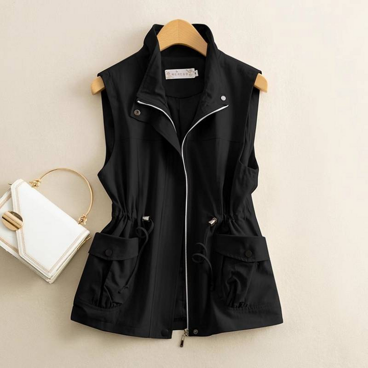 Kiera Cotton Canvas Vest