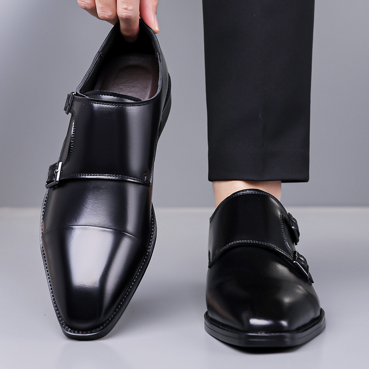Veneto Italian Monk Strap Loafers