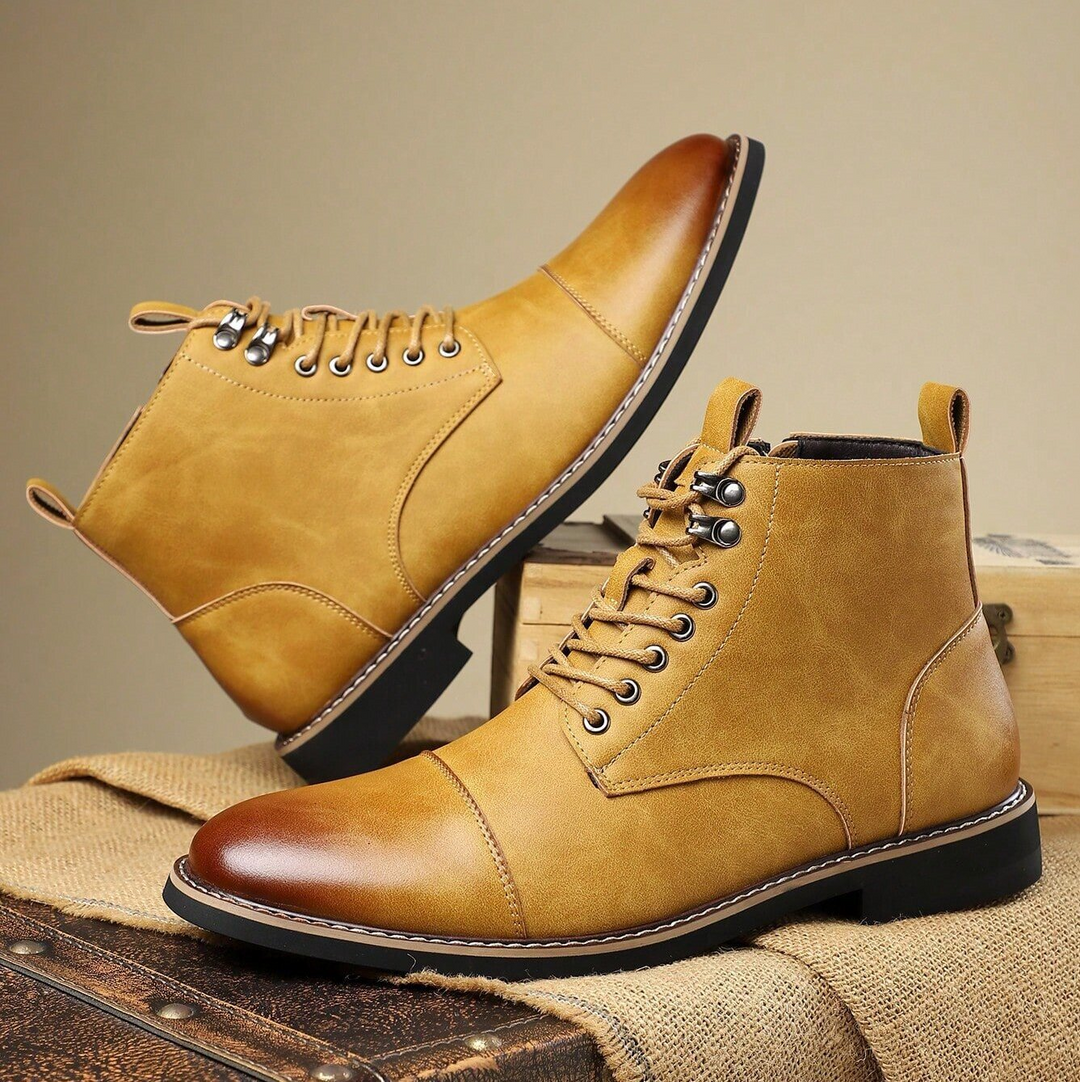 Hawkcrest Genuine Leather Boots