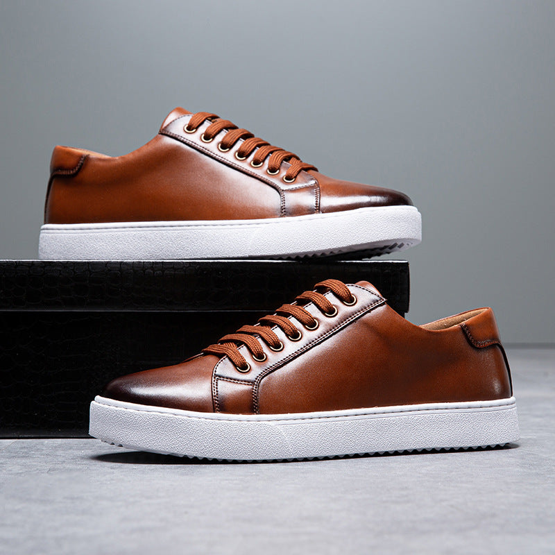 Lusso Italia Leather Sneakers