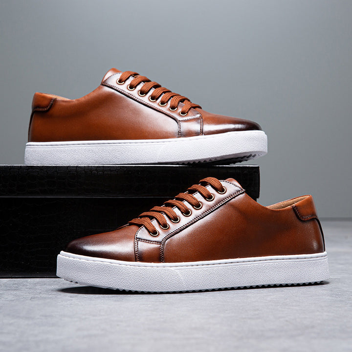 Lusso Italia Leather Sneakers