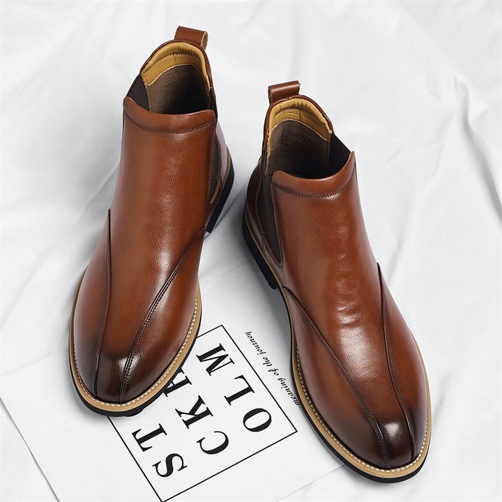 Marcello Leather Chelsea Boots