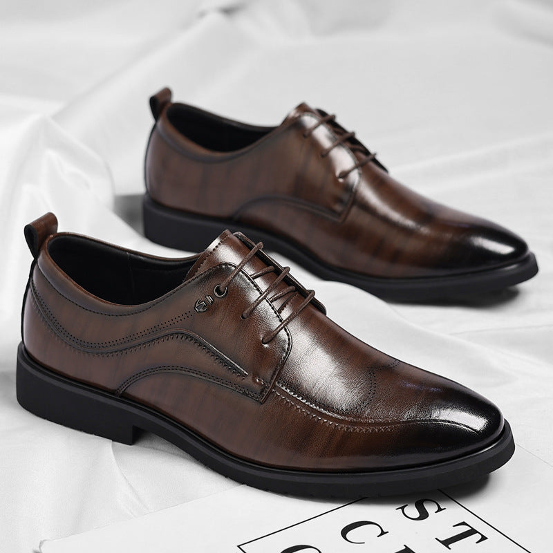 Moretto Genuine Leather Dress Shoes