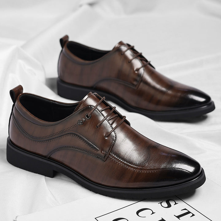 Moretto Genuine Leather Dress Shoes