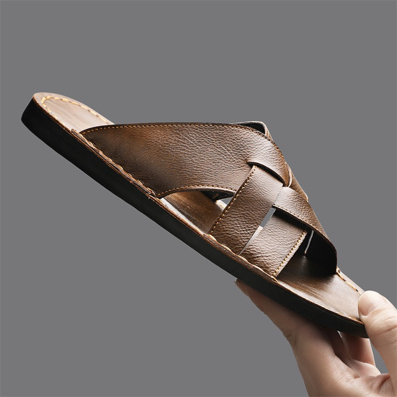 Giorgio Italiana Genuine Leather Sandals