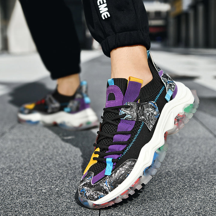 Dawn Mosaic Graffiti Sneakers